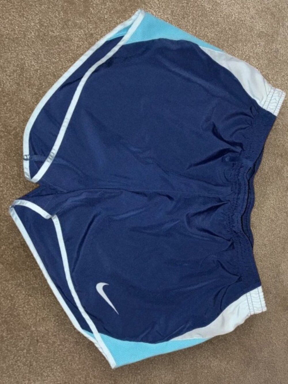 Nike Navy Blue Athletic Shorts
